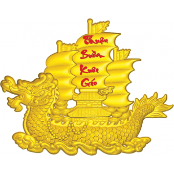 MS09 Chữ thuyền buồm