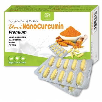 Viên nang Nghệ - Uni Nano Curcumin Premium (Vỉ)