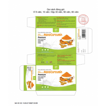 Viên nang Nghệ - Uni Nano Curcumin Premium (Vỉ)