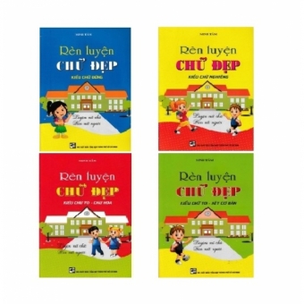 Combo Rèn Luyện Chữ Đẹp 4 Quyển (2020)