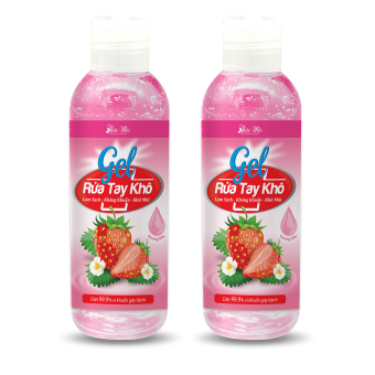 Gel rửa tay khô kháng khuẩn Thảo Mộc hương dâu