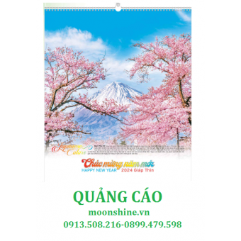 HN90 - Lịch lò xo 7 tờ : Japanese colors